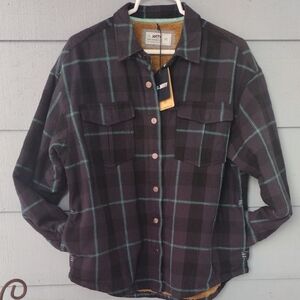 Flannel Shacket NWT